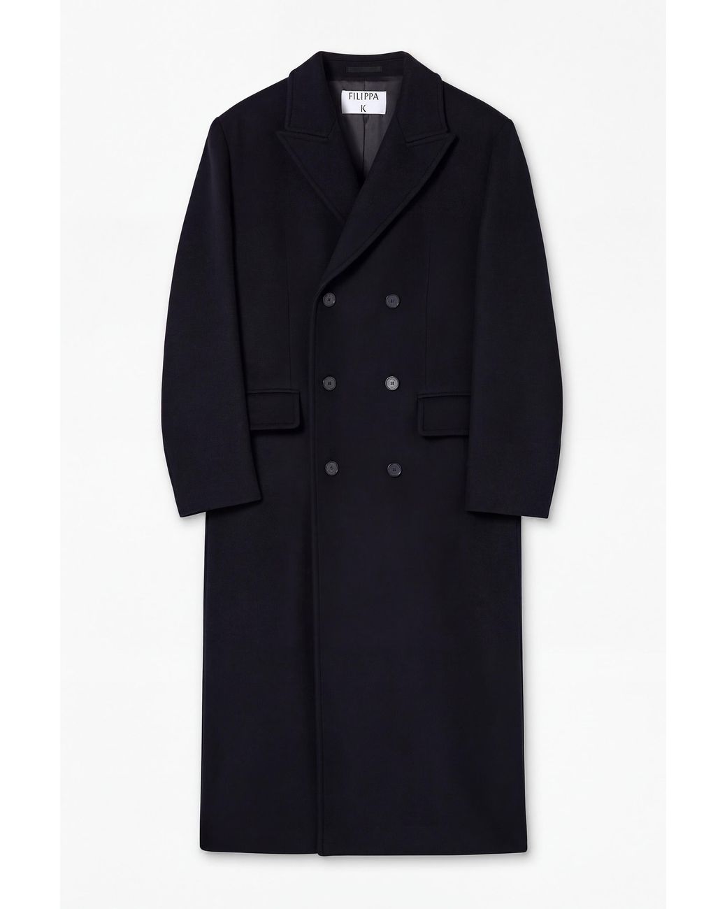 Filippa K Blue Damian Wool Coat for men