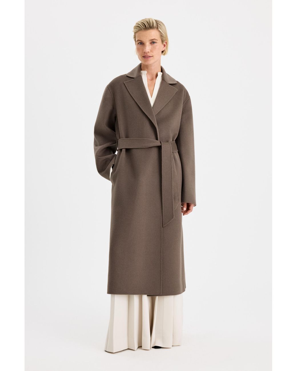 Filippa K Natural Alyssa Doublé Coat