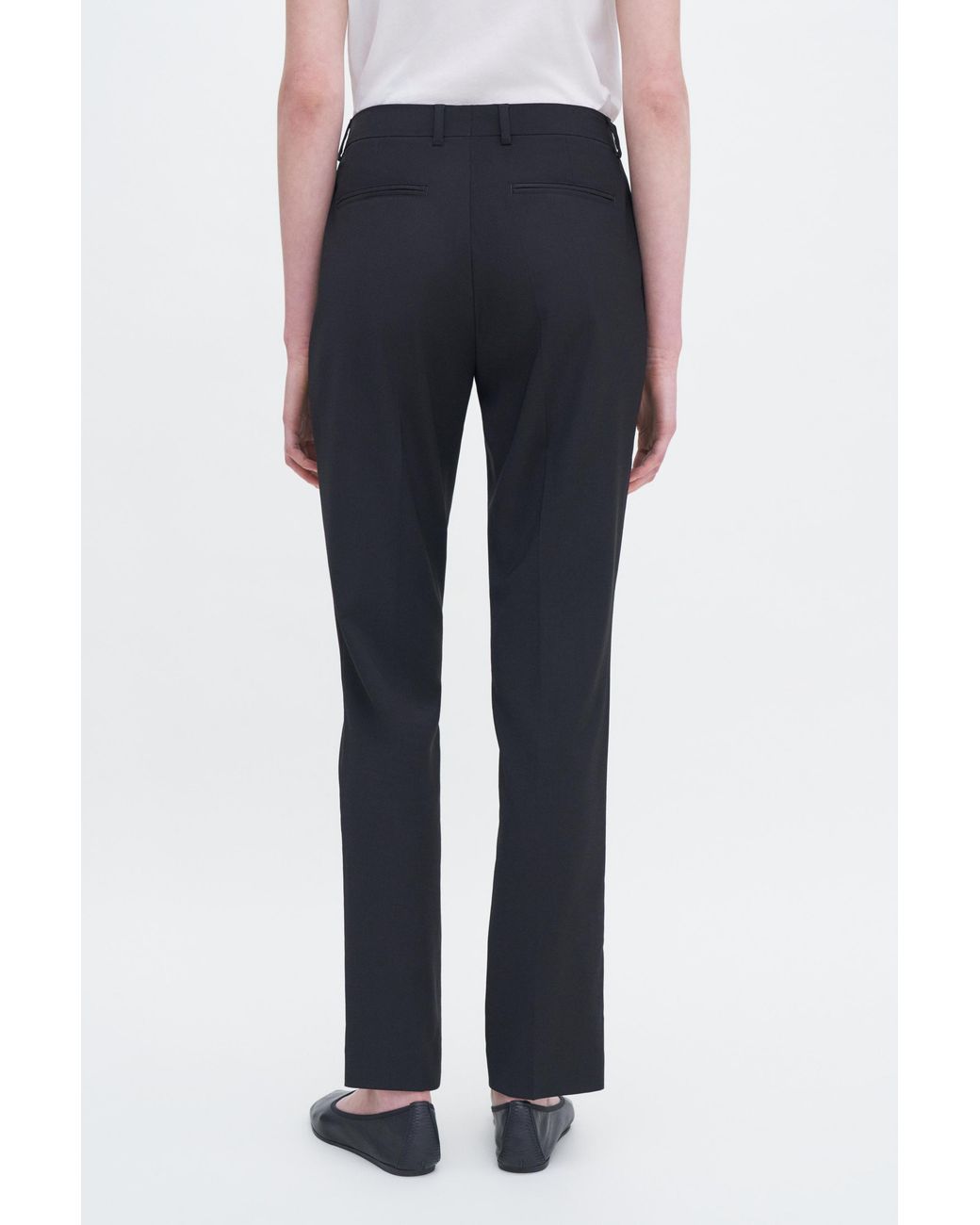 Filippa K Blue Emma Wool Trousers