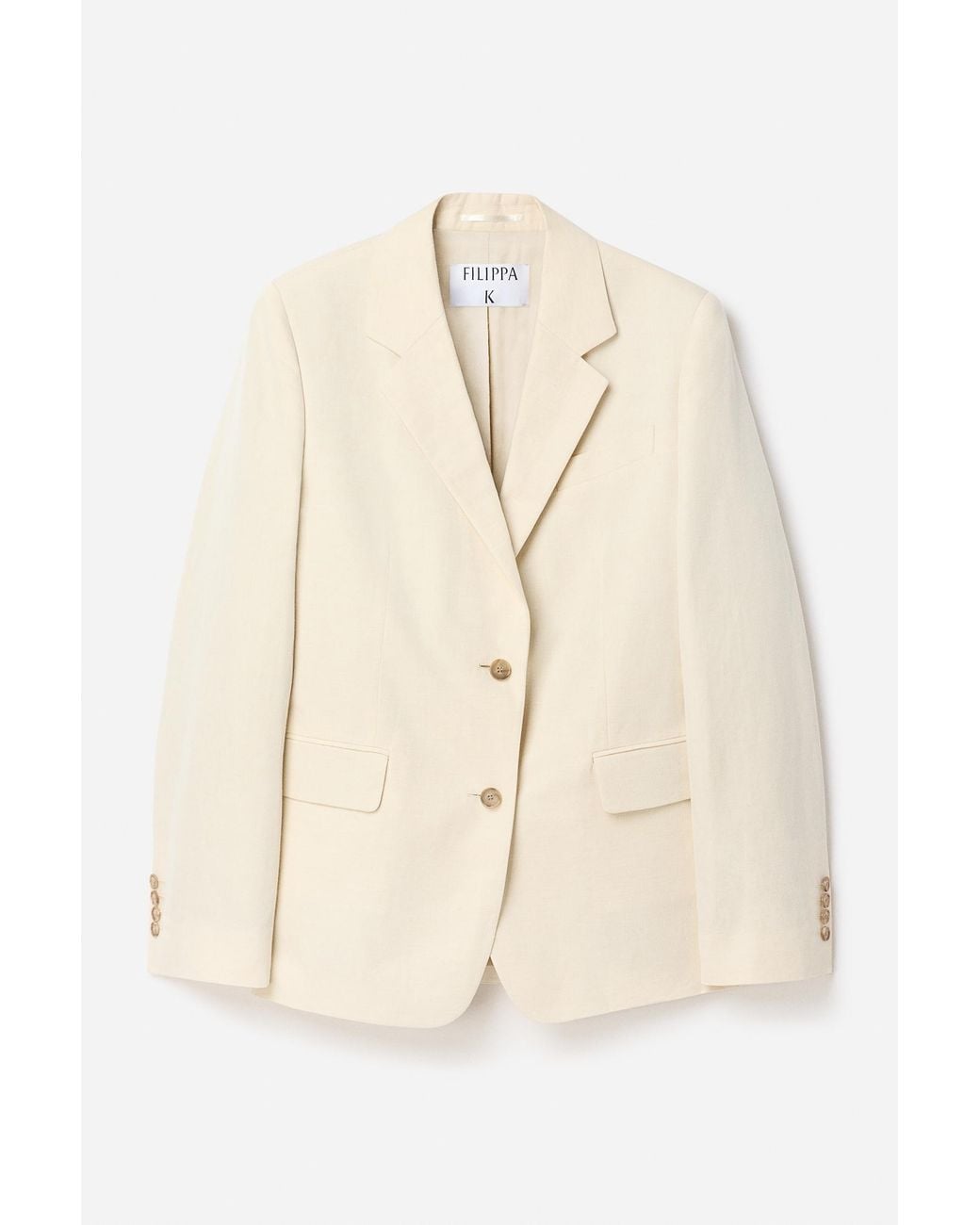 Filippa K Natural Delilah Linen Blazer