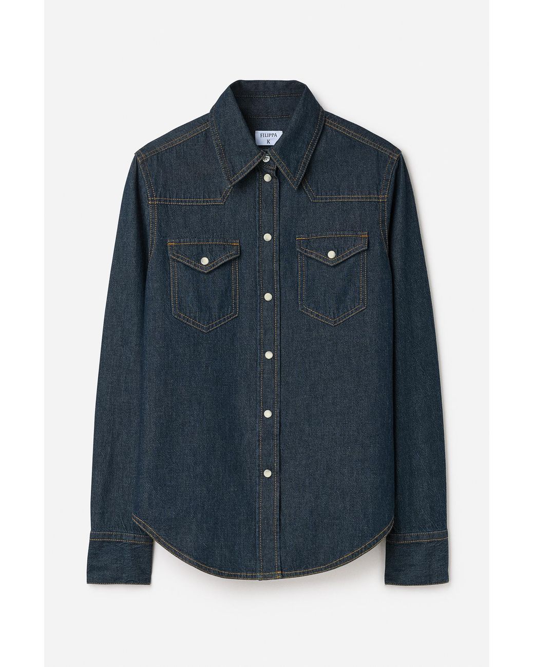 Filippa K Blue Classic Denim Shirt