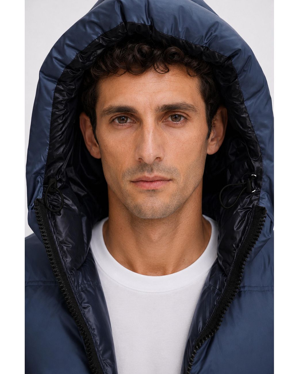 Filippa K Blue Puffer Down Jacket for men