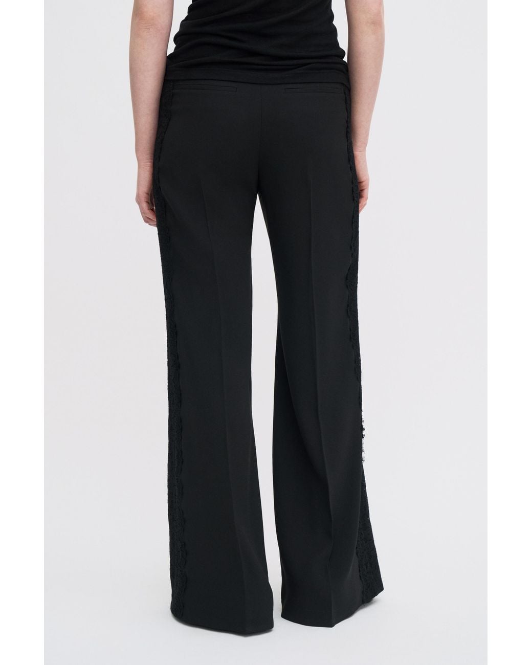 Filippa K Blue Evie Lace Trousers
