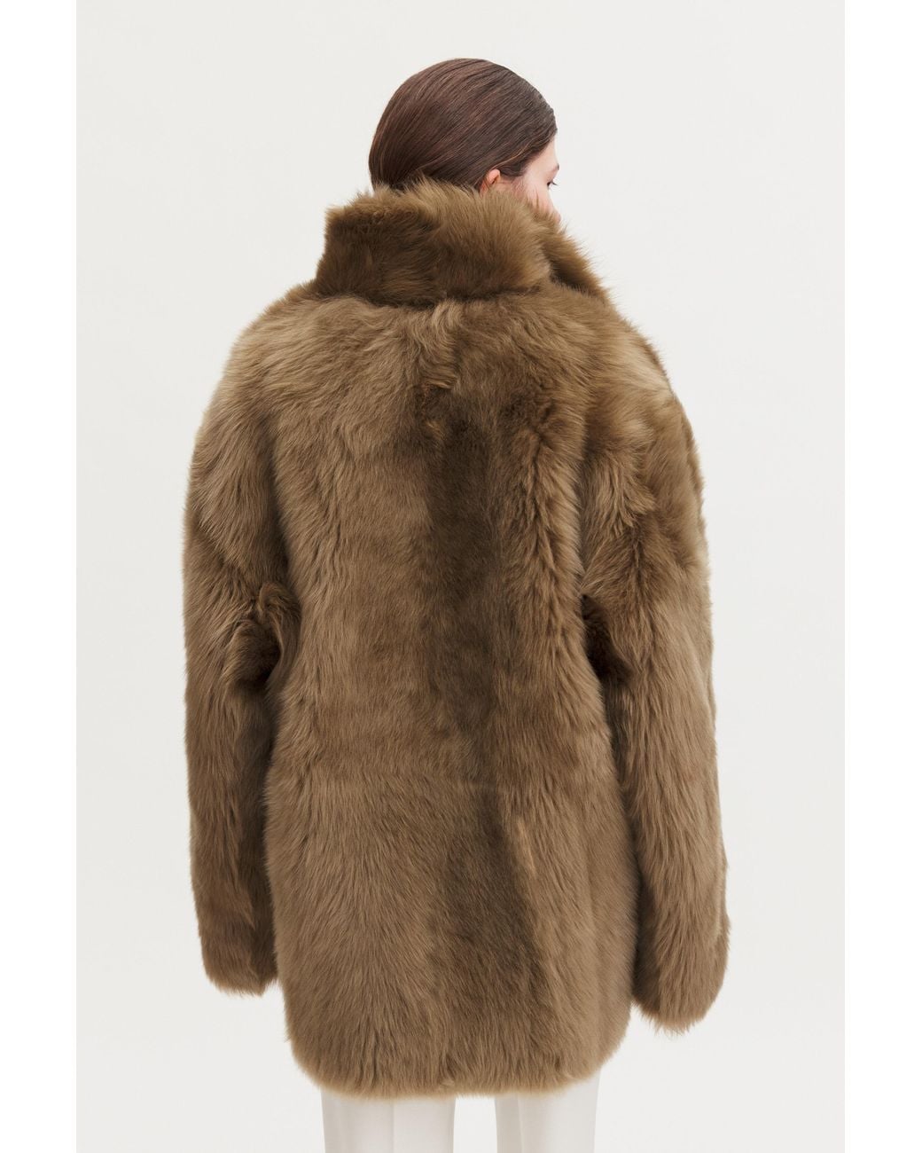 Filippa K Multicolor Shearling Coat
