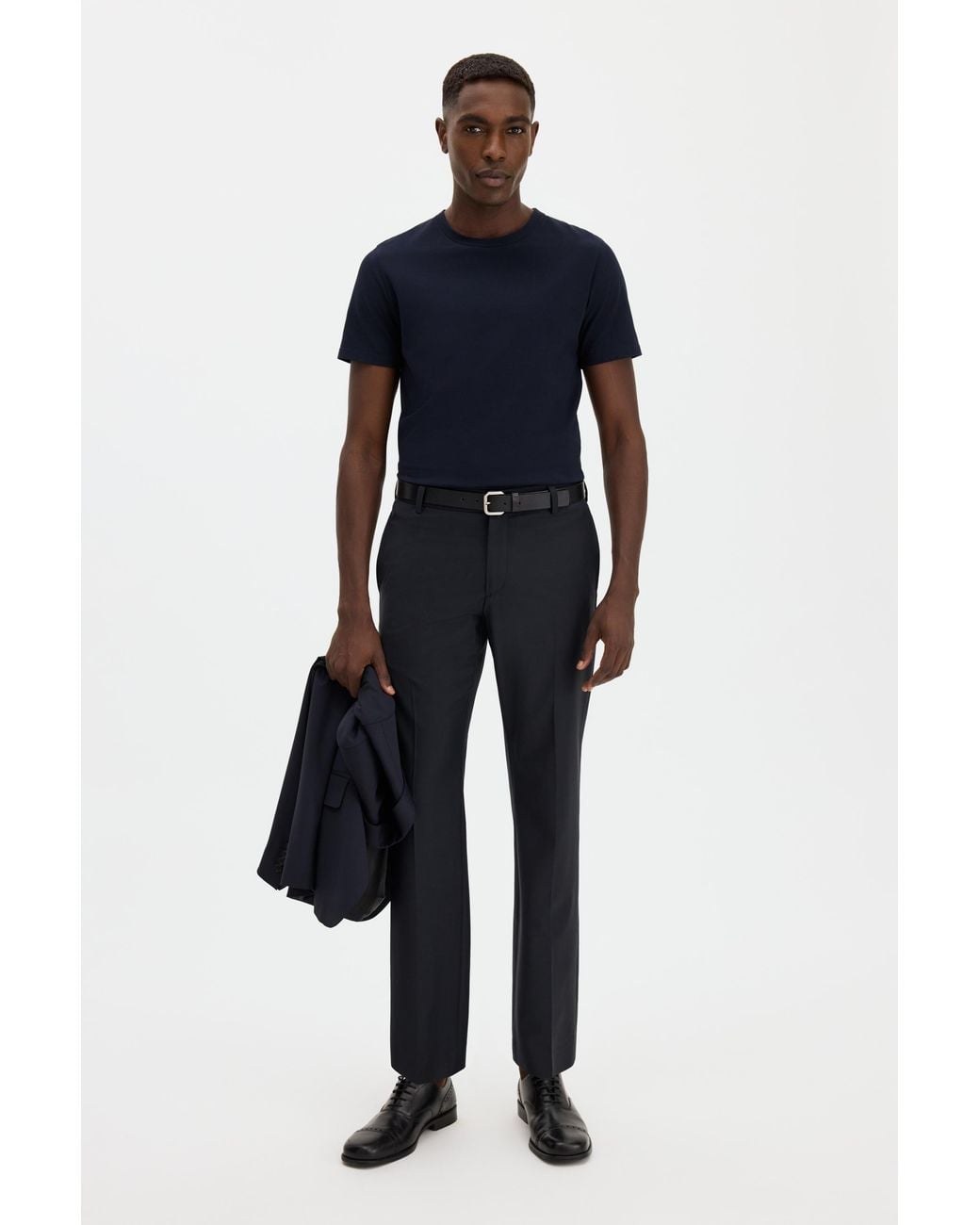 Filippa K Blue Stretch Cotton Tee for men