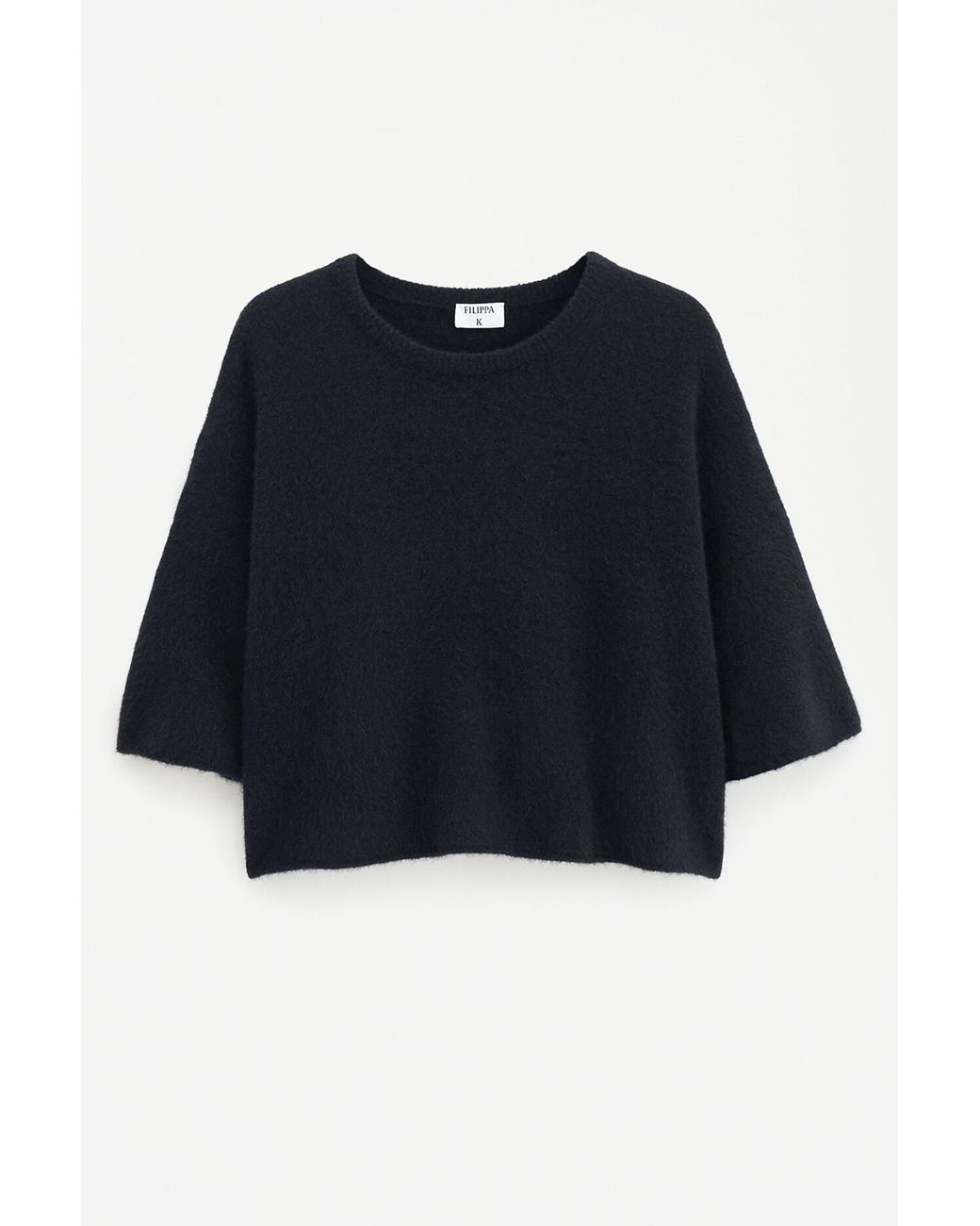 Filippa K Blue Wool Yak Tee