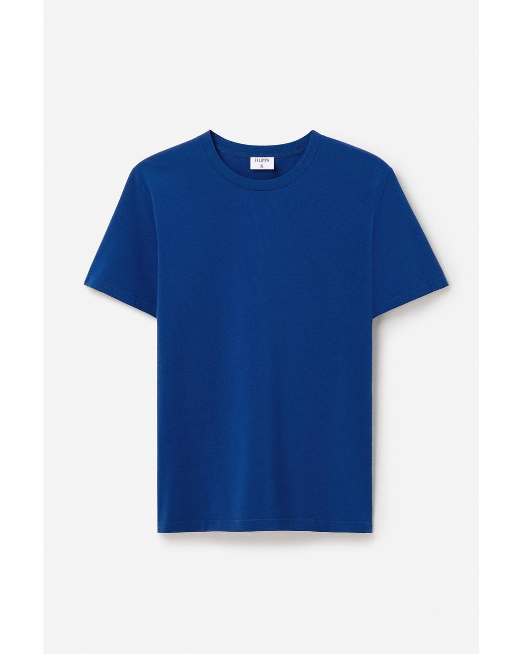 Filippa K Blue Stretch Cotton Tee for men