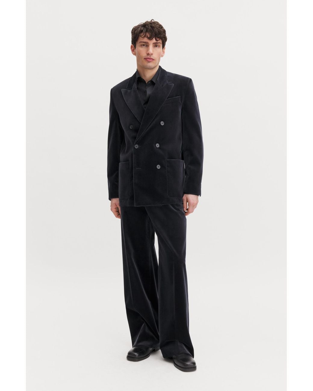 Filippa K Blue Michael Velvet Blazer for men