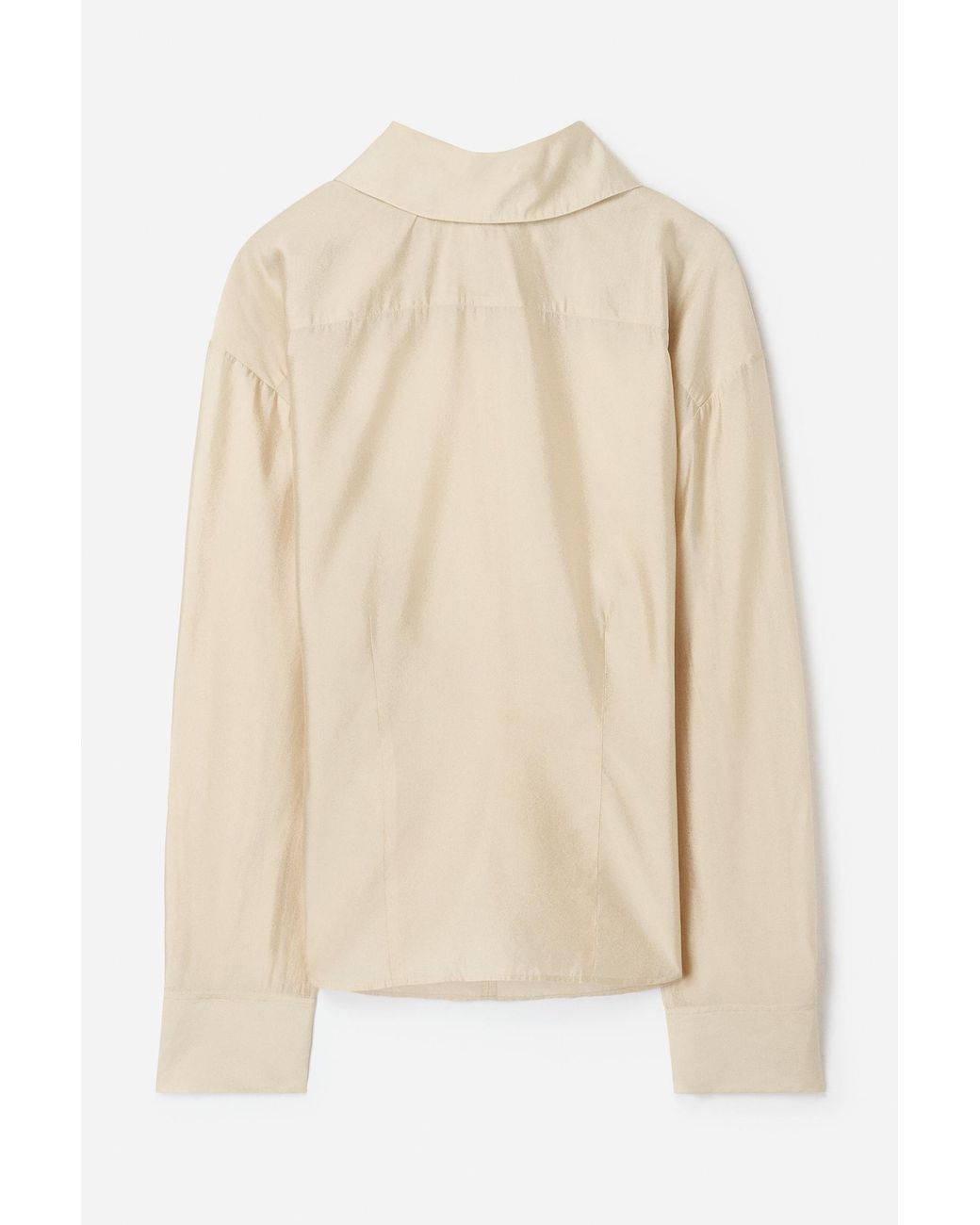 Filippa K Natural Fold Collar Blouse