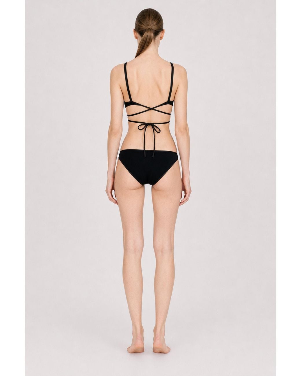 Filippa K Black Contrast Hipster Swim Brief