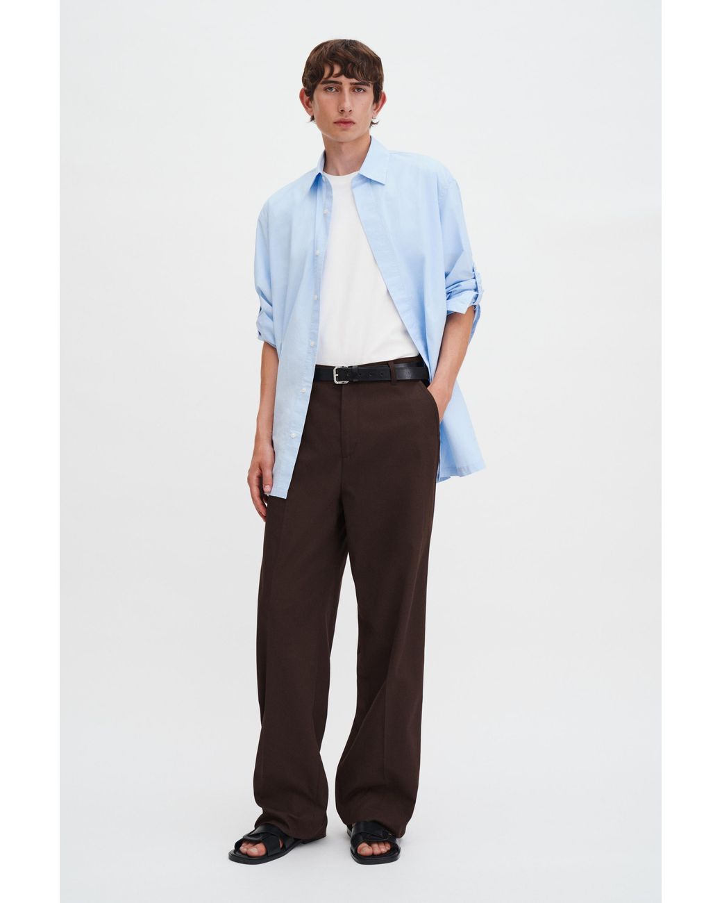 Filippa K White Reeve Tailored Trousers for men