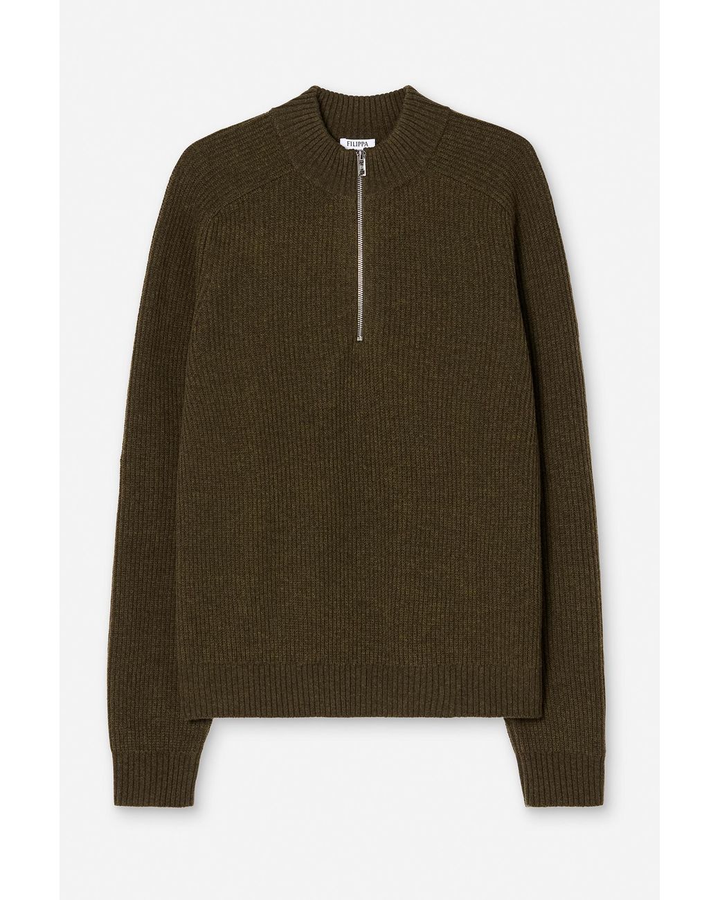 Filippa K Multicolor Wool Half Zip Sweater for men