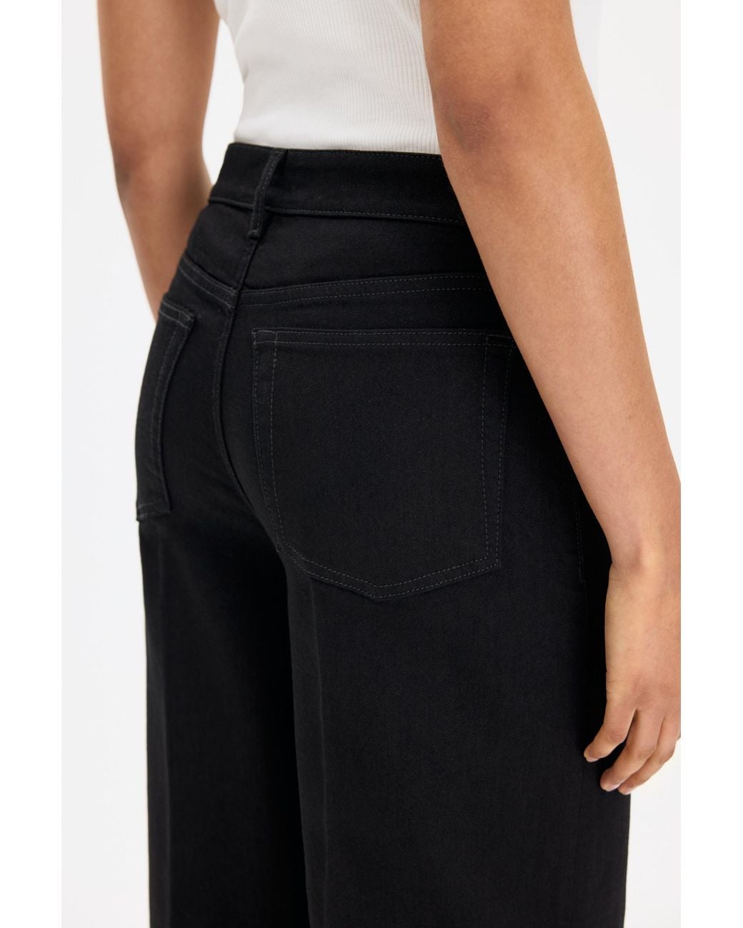 Filippa K Black Wide Leg Jeans
