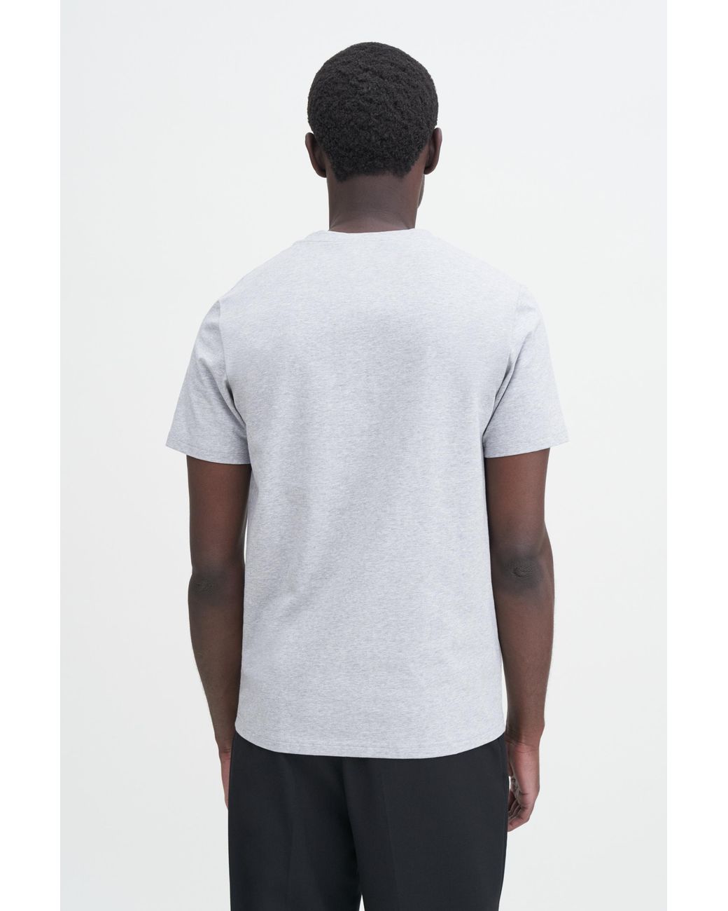 Filippa K White Stretch Cotton Tee for men