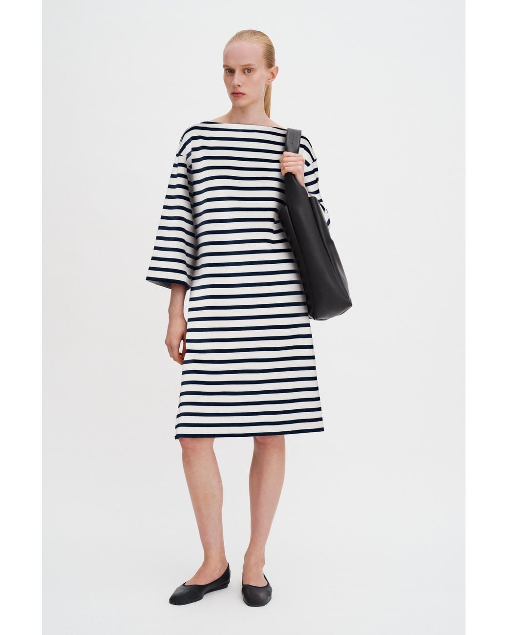 Filippa K White Cotton Mariner Dress