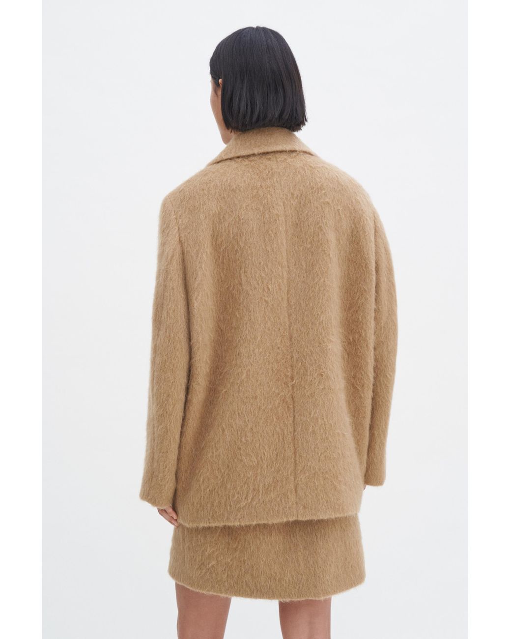Filippa K Natural Hairy Wool Blend Jacket