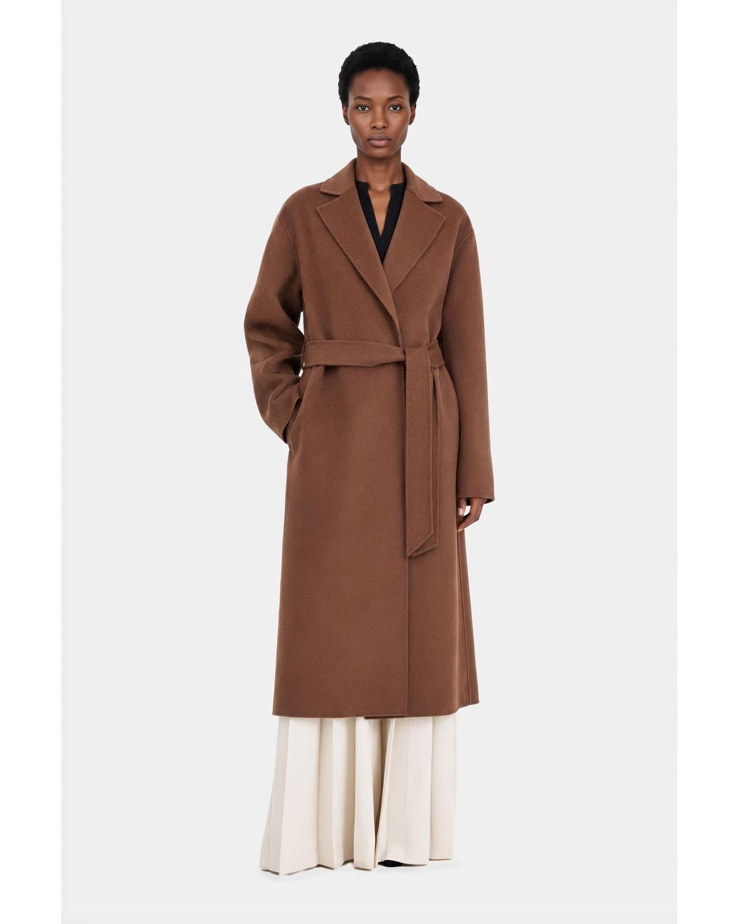 Filippa K Brown Alyssa Doublé Coat