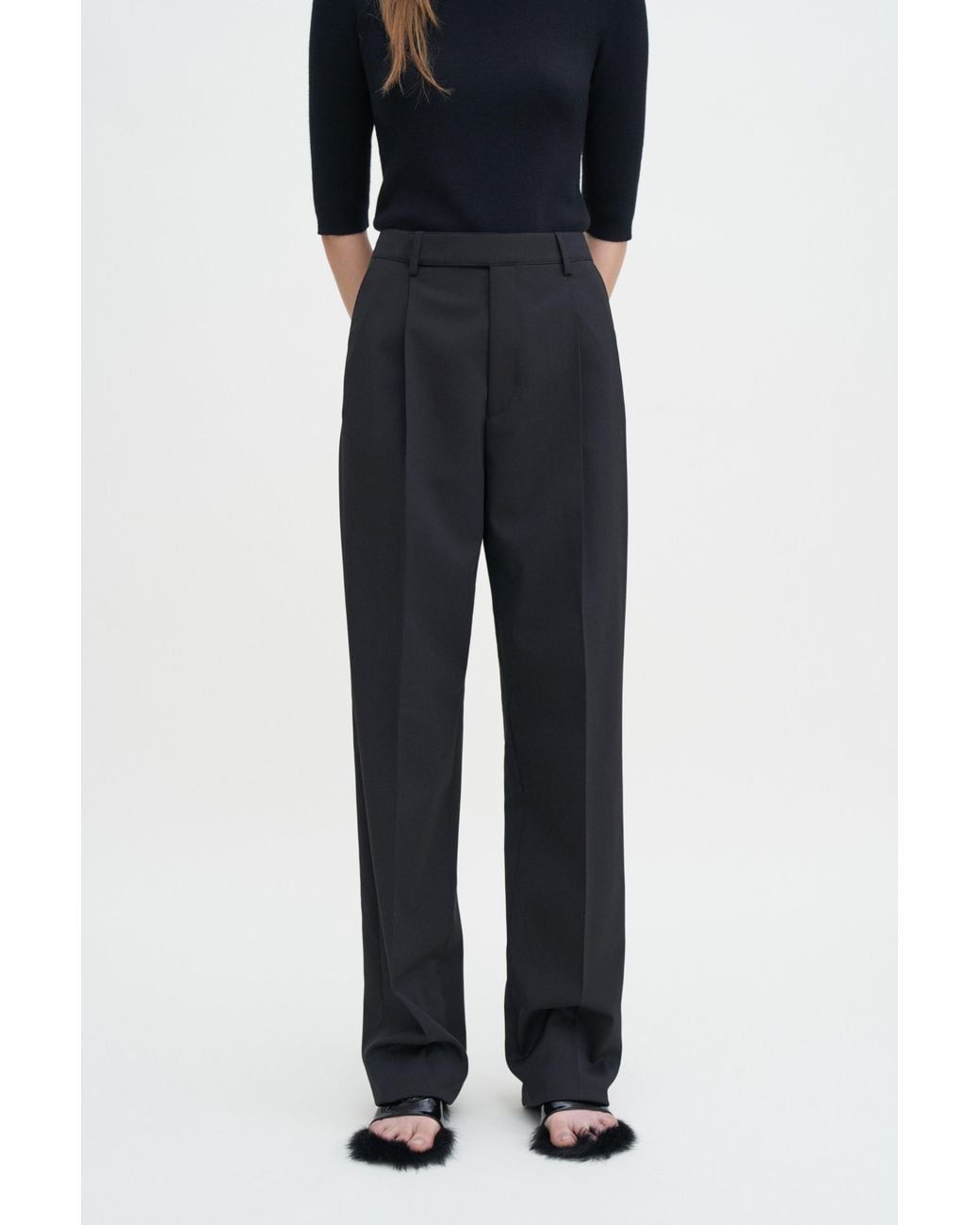 Filippa K Black Julie Trousers