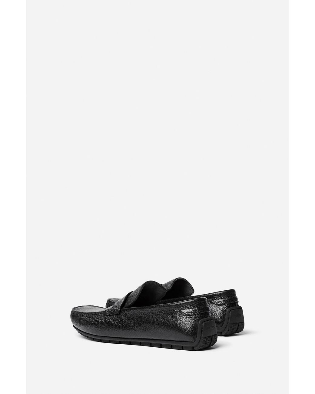 Filippa K Black Leather Driving Loafers for men