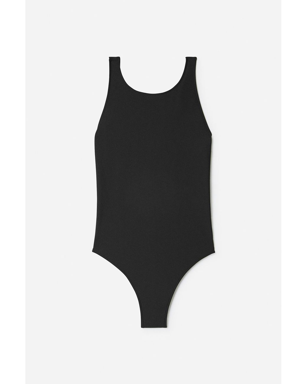 Filippa K Black Cross-Back Swimsuit