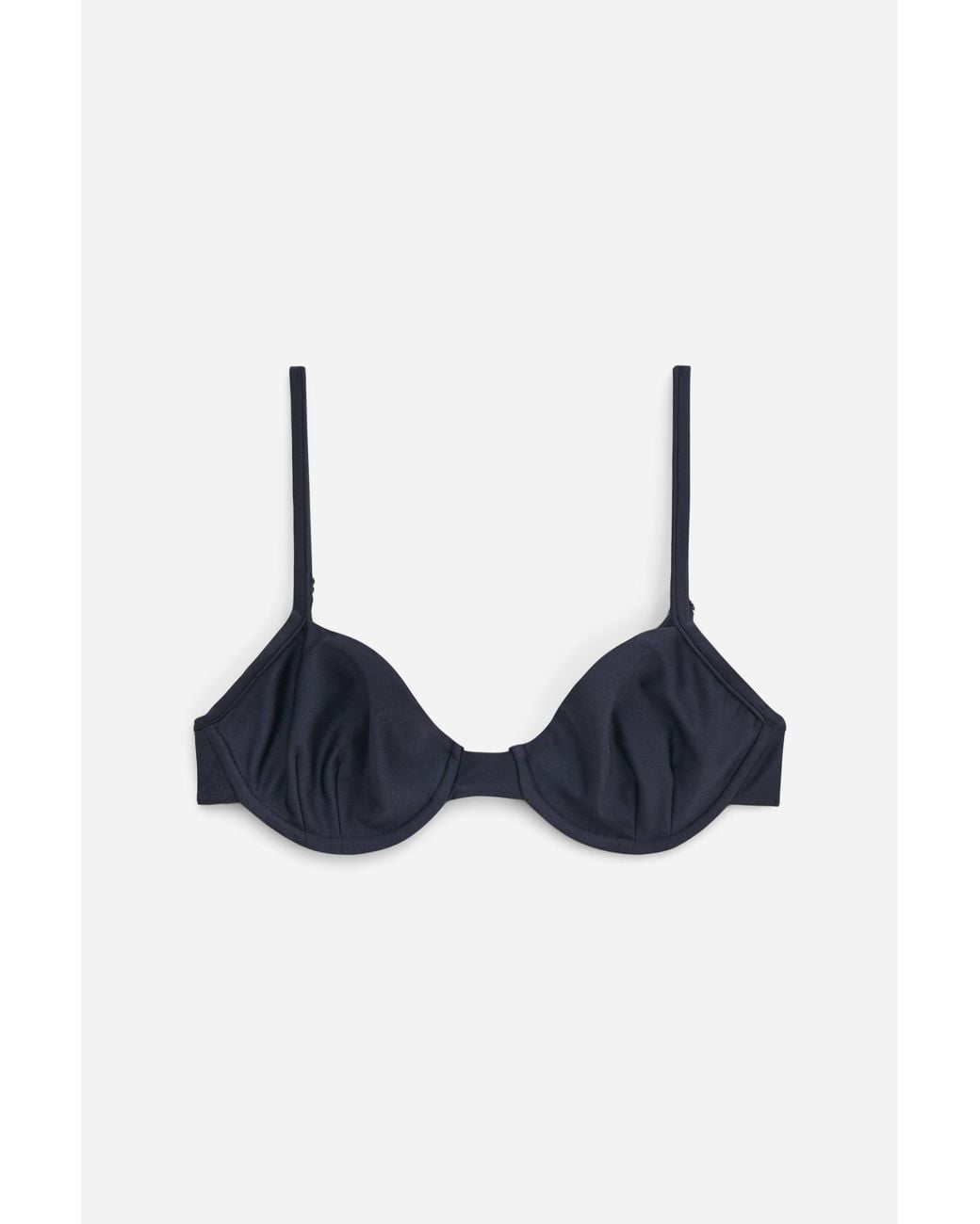 Filippa K Black Underwire Bikini Top