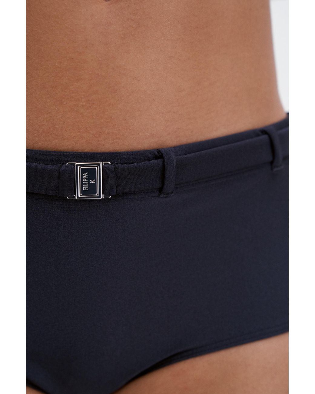 Filippa K Black Belted Bikini Bottom