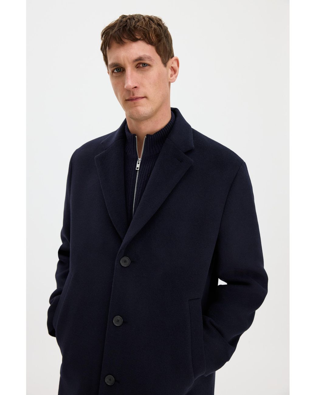 Filippa K Blue London Coat for men