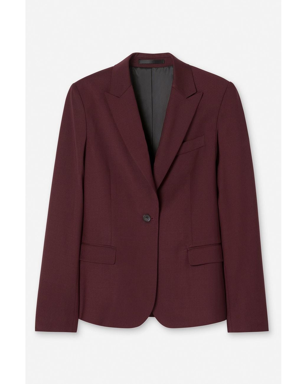 Filippa K Purple Sasha Cool Wool Blazer