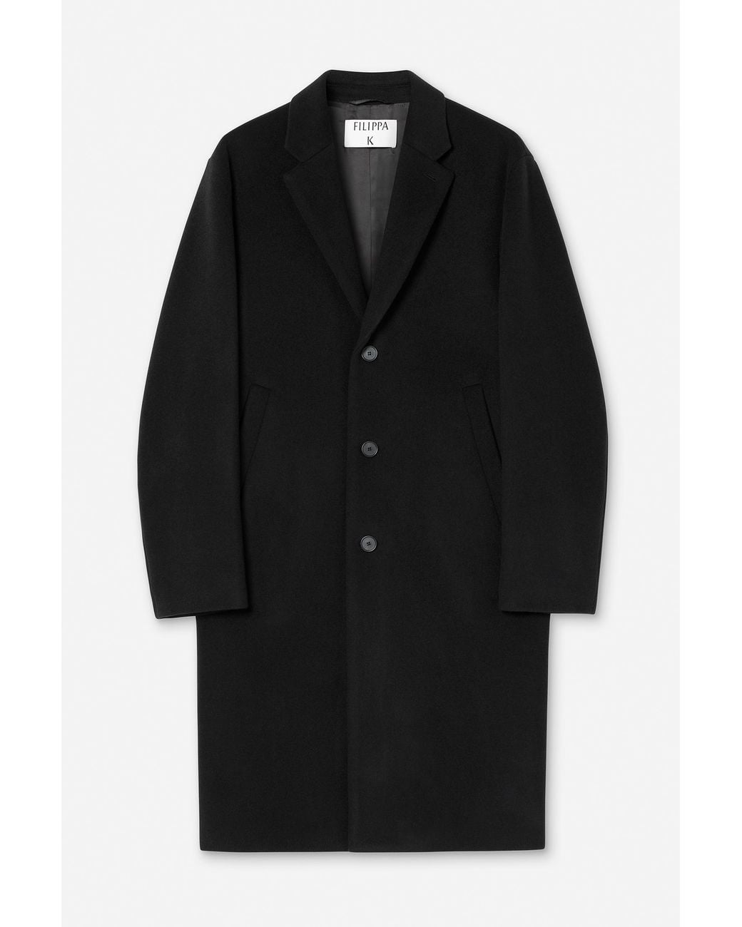 Filippa K Black London Coat for men