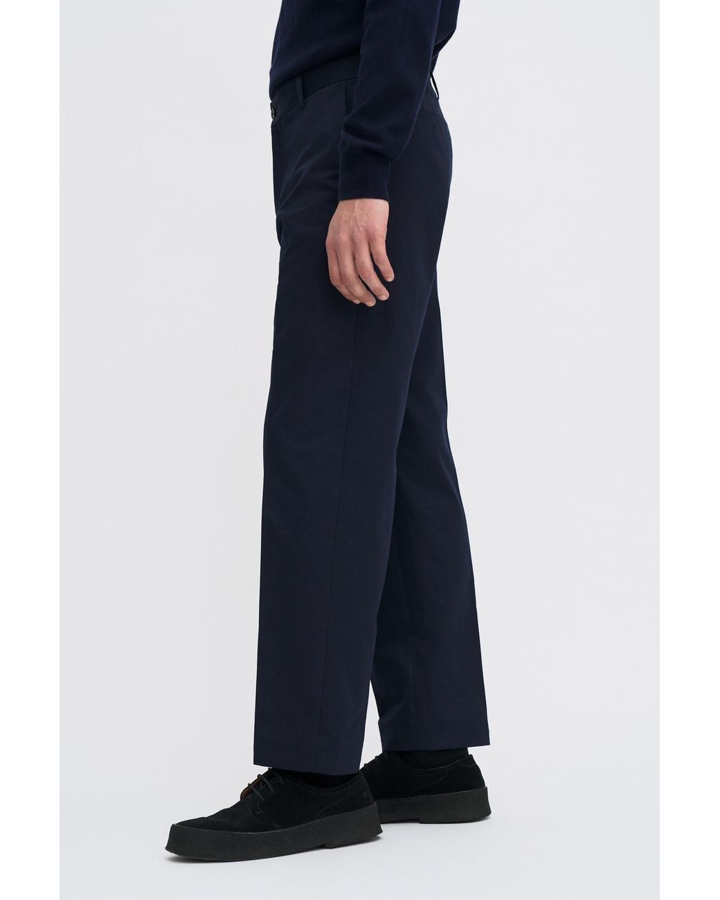 Filippa K Blue Julian Chino Trousers for men