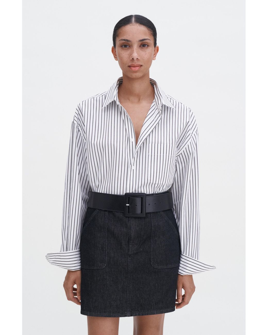 Filippa K Black Patch Pocket Mini Skirt