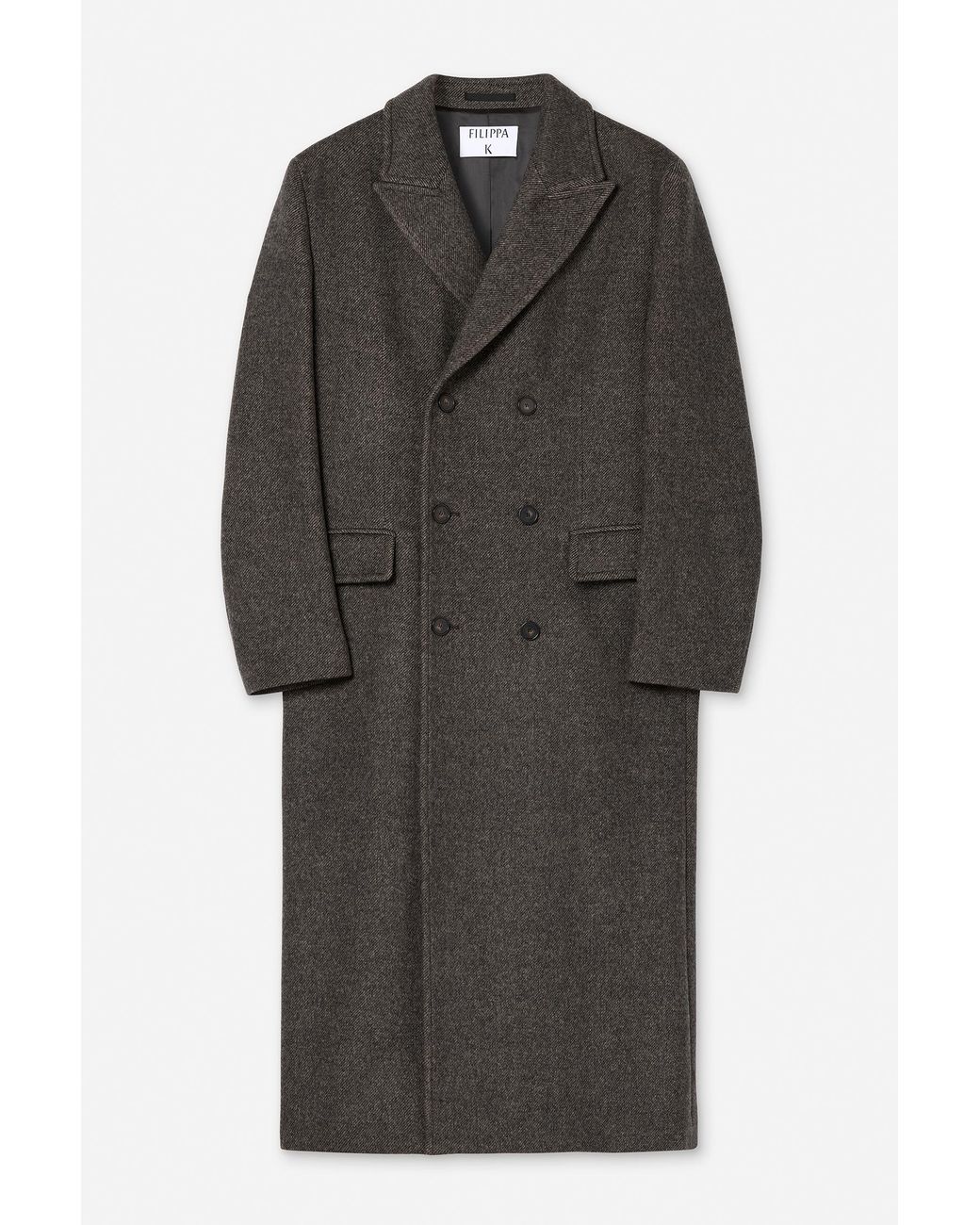 Filippa K Black Damian Twill Coat for men