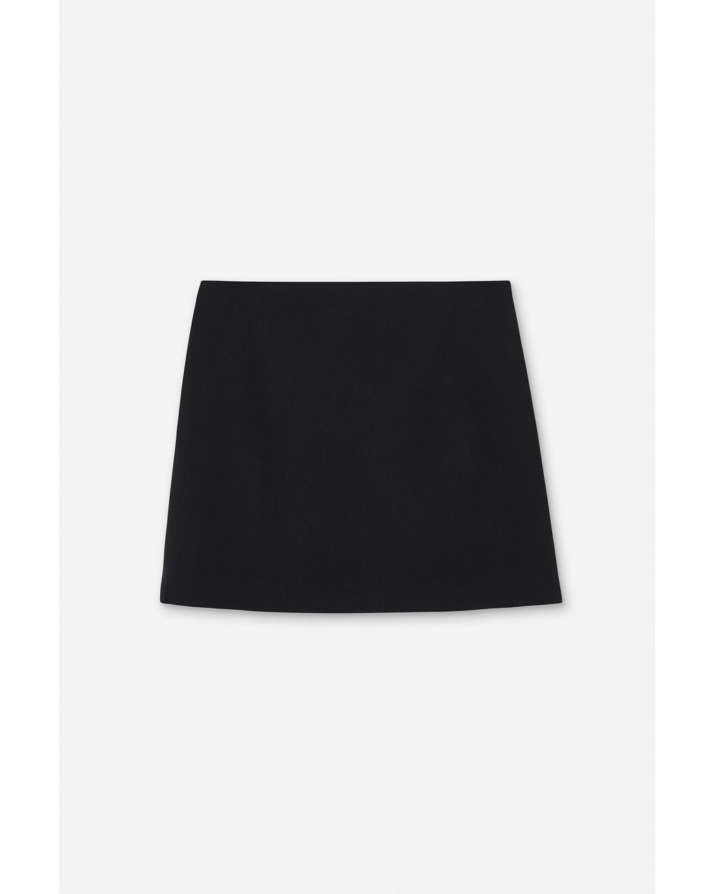 Filippa K Black Wool Mini Skirt