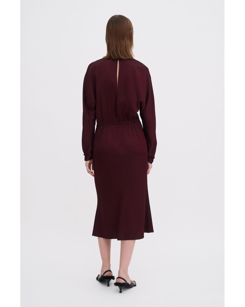 Filippa K Red Batwing Dress