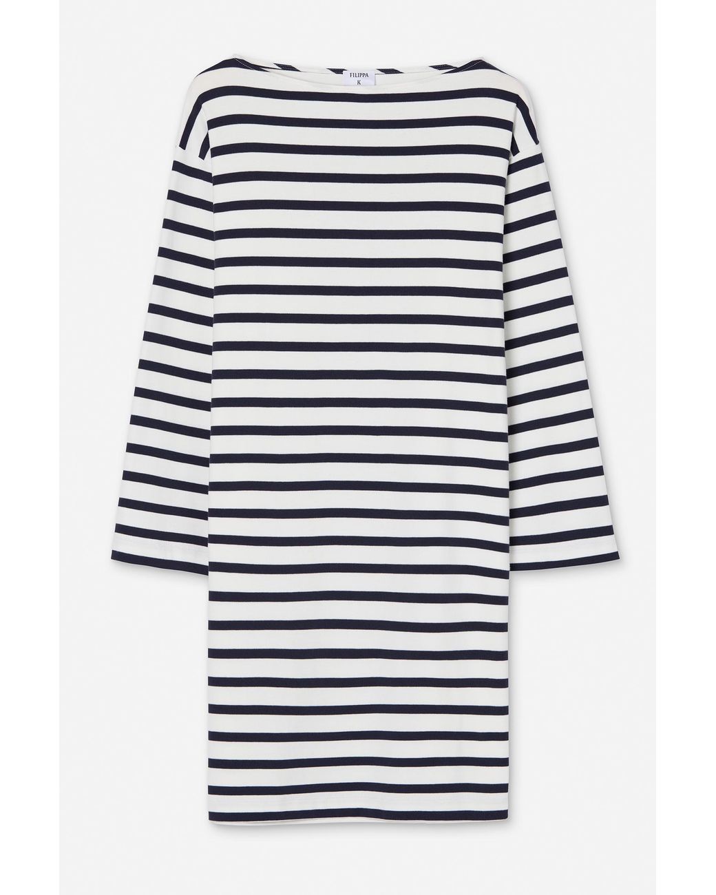 Filippa K White Cotton Mariner Dress