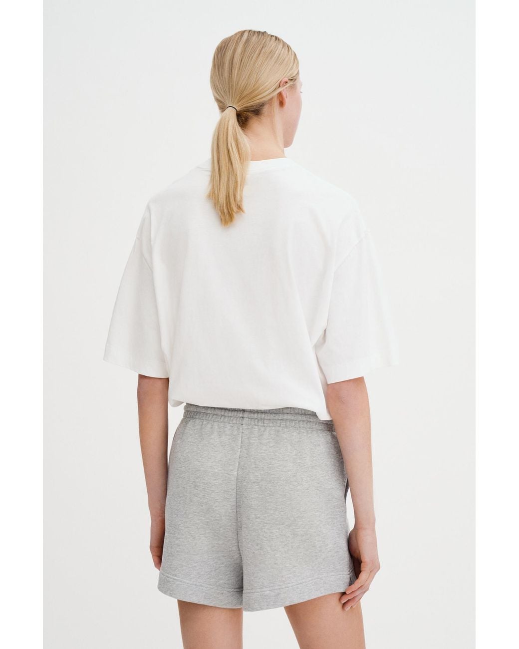 Filippa K White Felpa Shorts