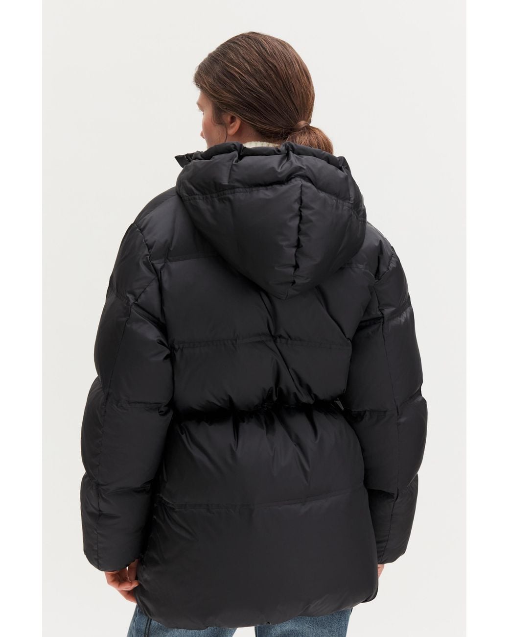 Filippa K Blue Hooded Puffer Jacket