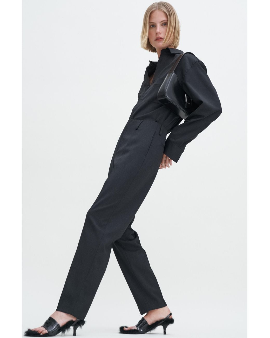 Filippa K Blue Karlie Trousers