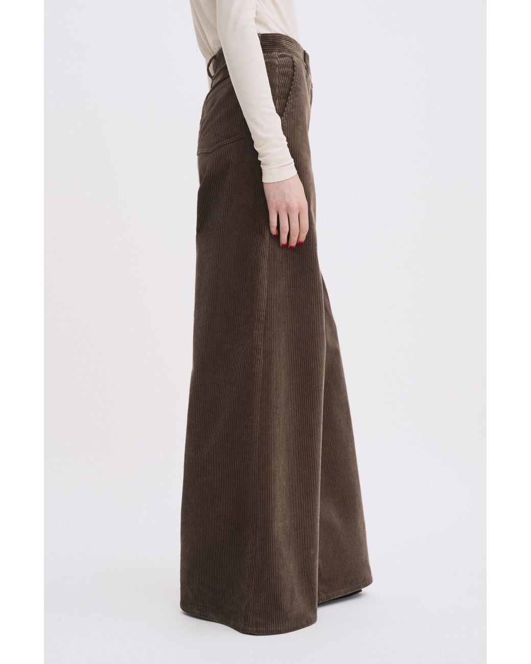 Filippa K Multicolor Wide Leg Corduroy Trousers