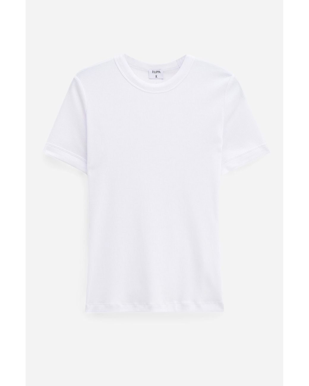 Filippa K White Rib Tee