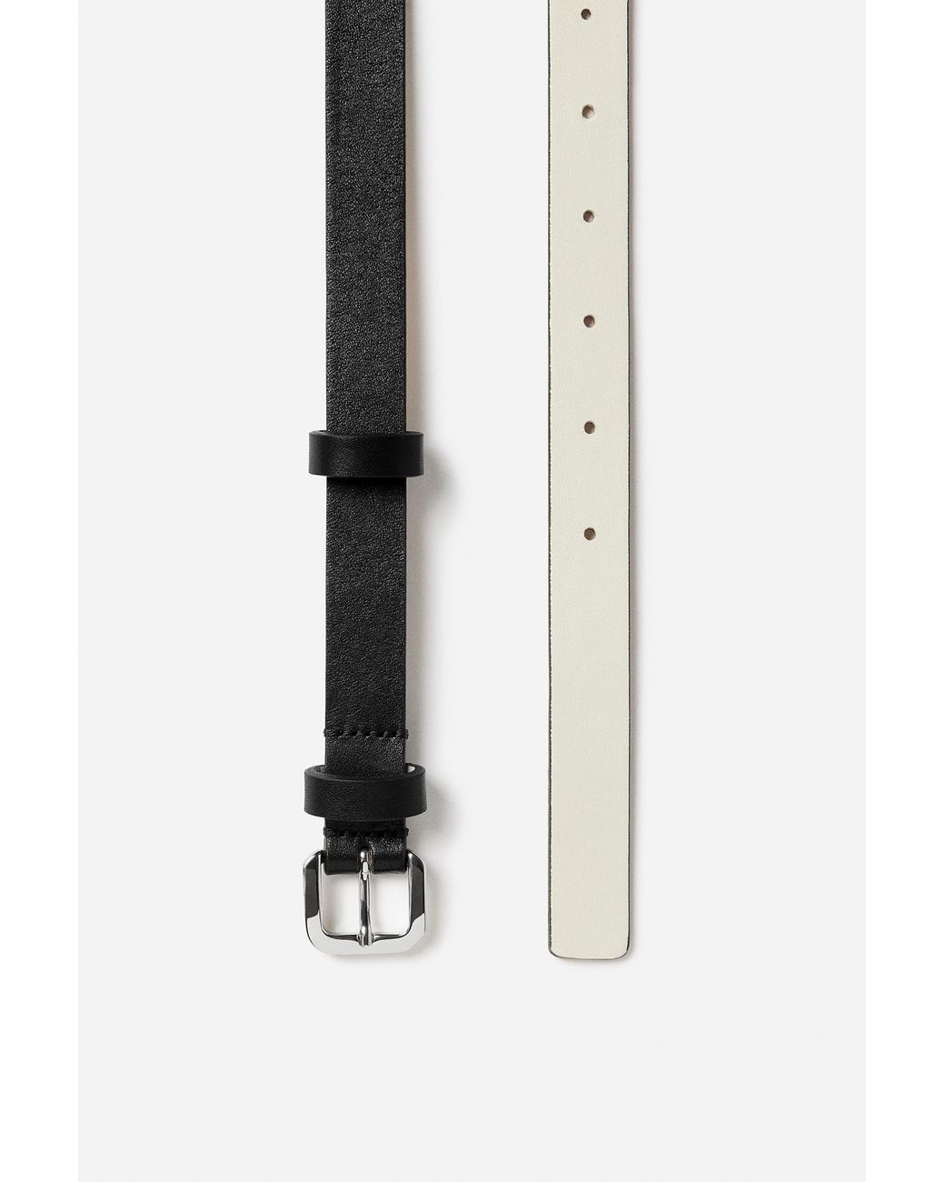 Filippa K Multicolor Two-Tone Leather Wrap Belt