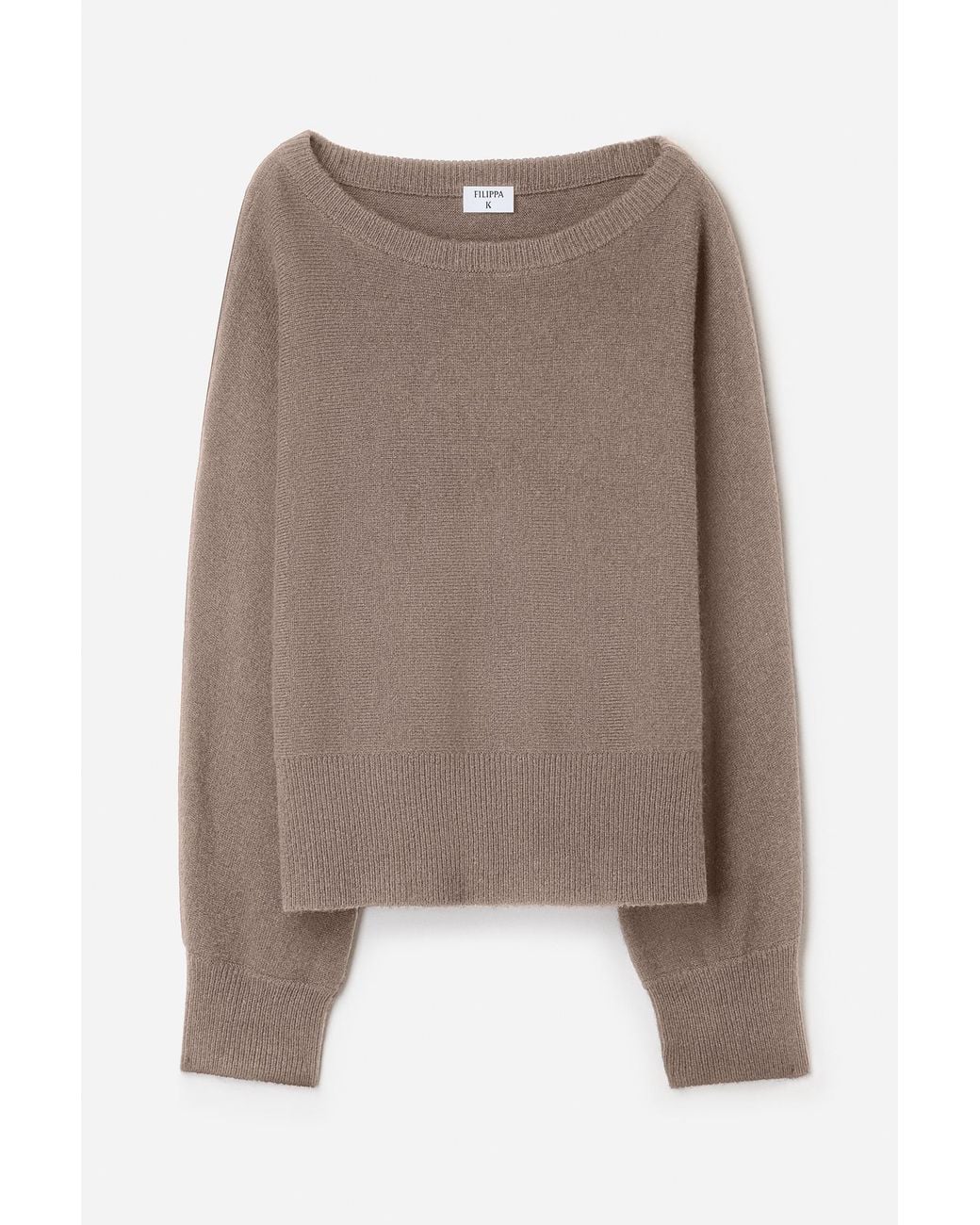 Filippa K Multicolor Wool Yak Boatneck Sweater