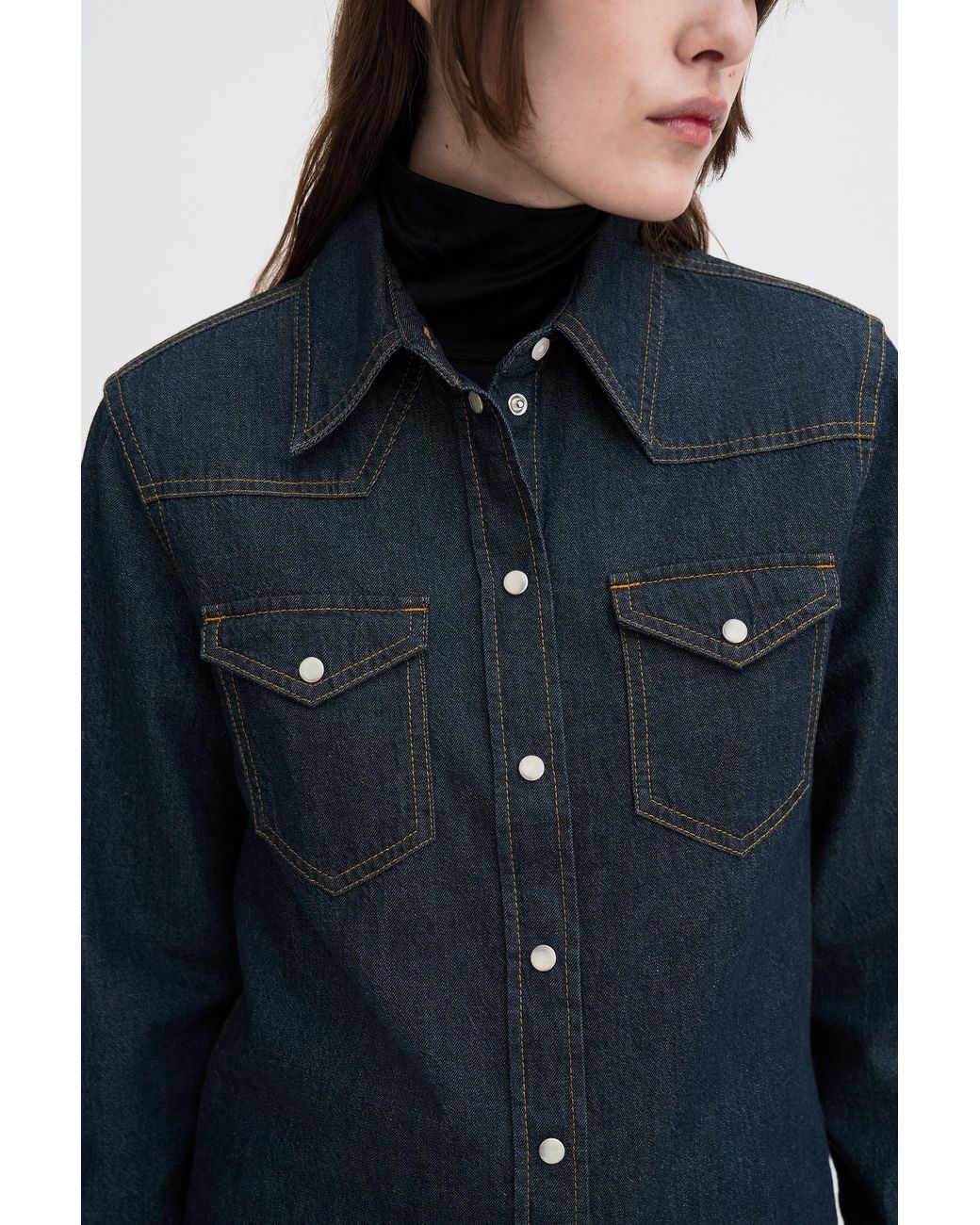 Filippa K Blue Classic Denim Shirt