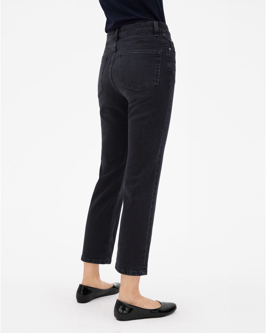 Filippa K Stella Cropped Black Denim | Lyst