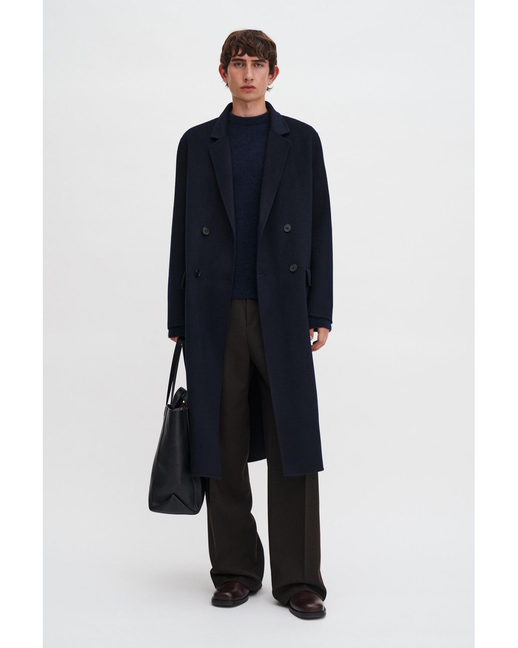 Filippa K Blue Athens Coat for men
