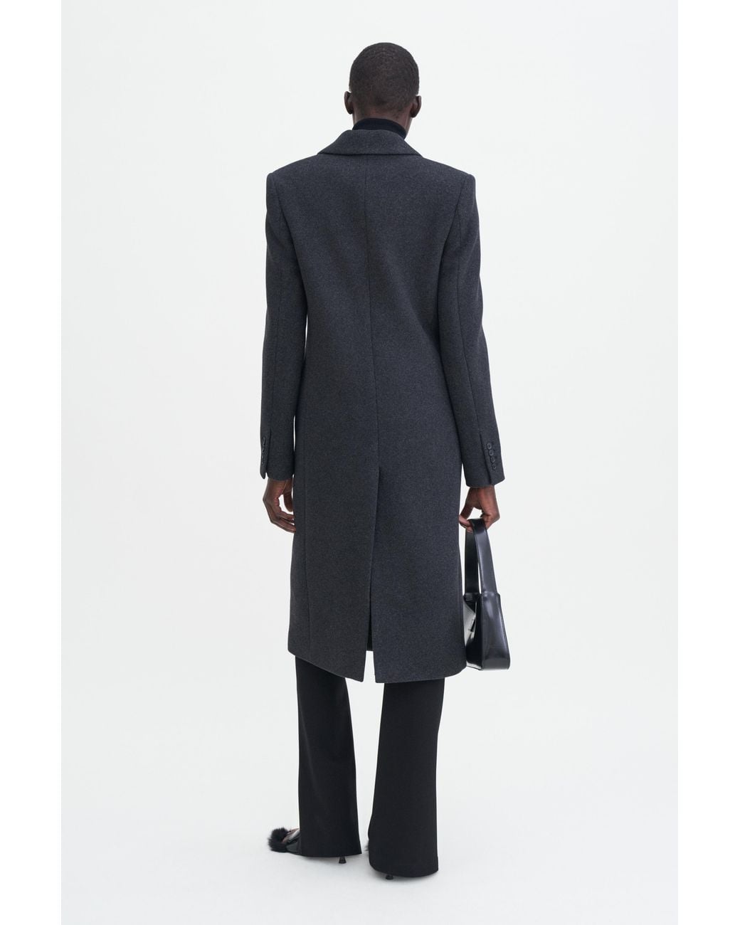 Filippa K Blue 93 Slim Wool Coat