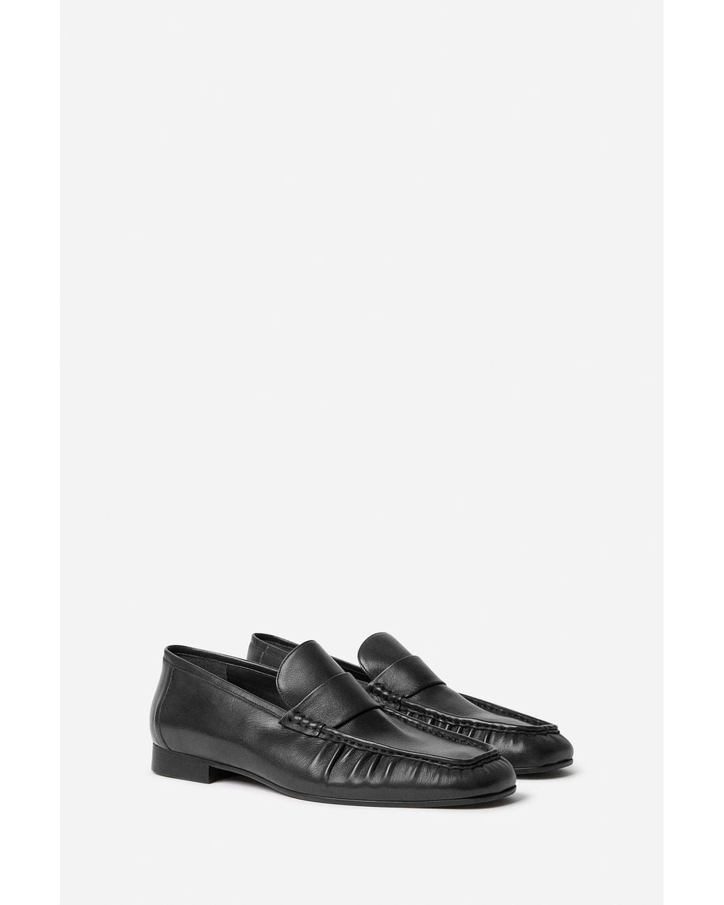 Filippa K Black Soft Nappa Loafers for men