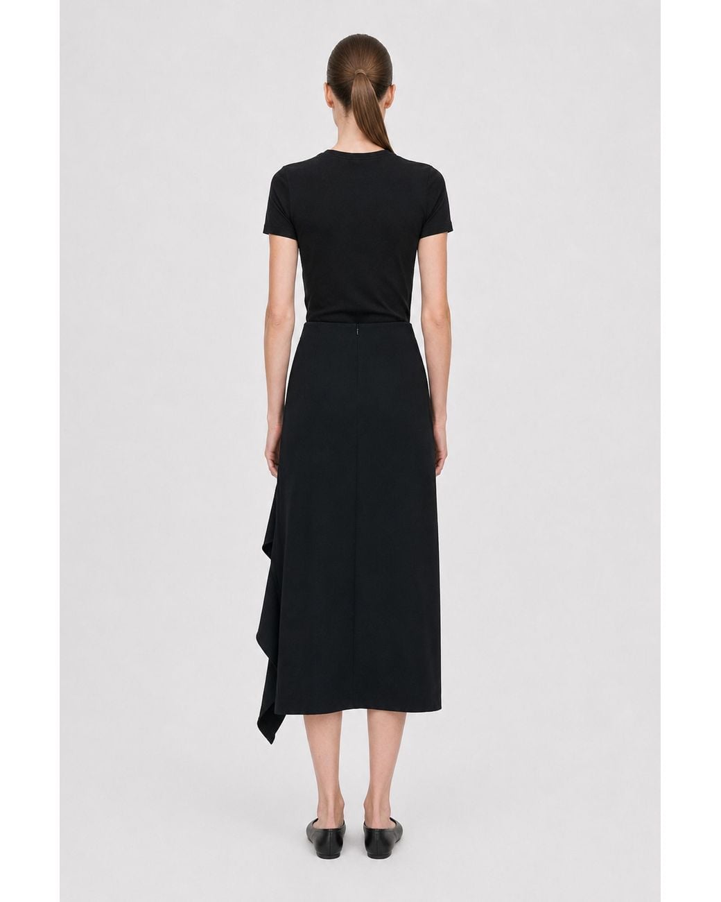 Filippa K Blue Frill Skirt
