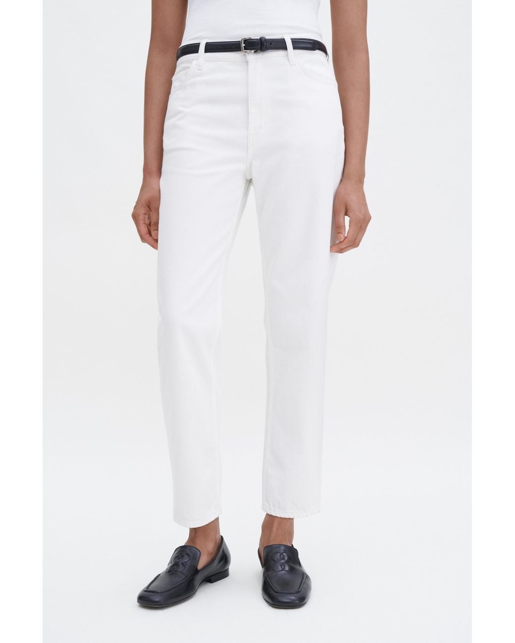 Filippa K White Tapered Jeans