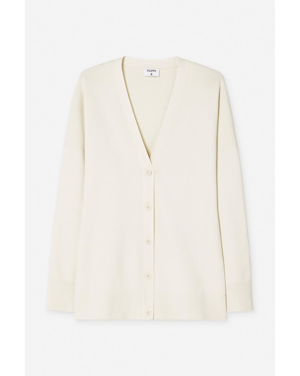 Filippa K White Hourglass Cardigan